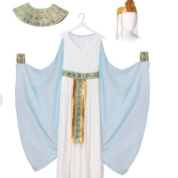 Cleopatra Egyptian Halloween Costume Adult Size Large by Morphe - Picture 3 of 5